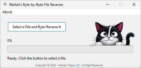 Warkel's Byte-by-Byte File Reverser Windows application