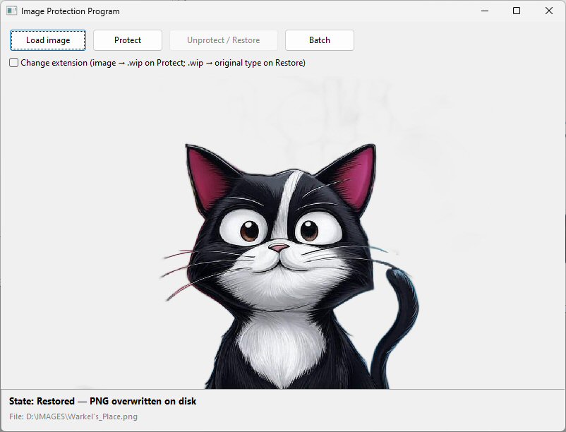 Step 2 Click Protect