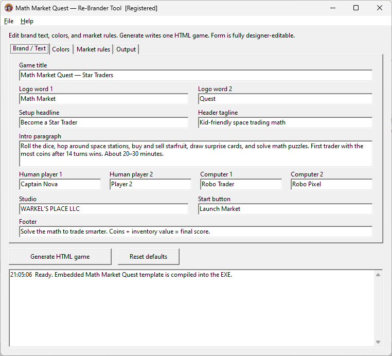 Placeholder for extra Re-Brander program screenshot
