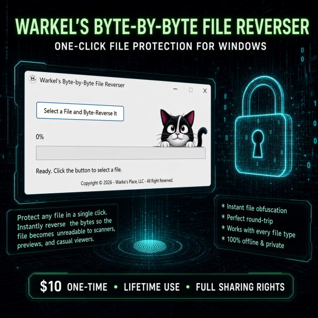 Byte-by-Byte File Reverser